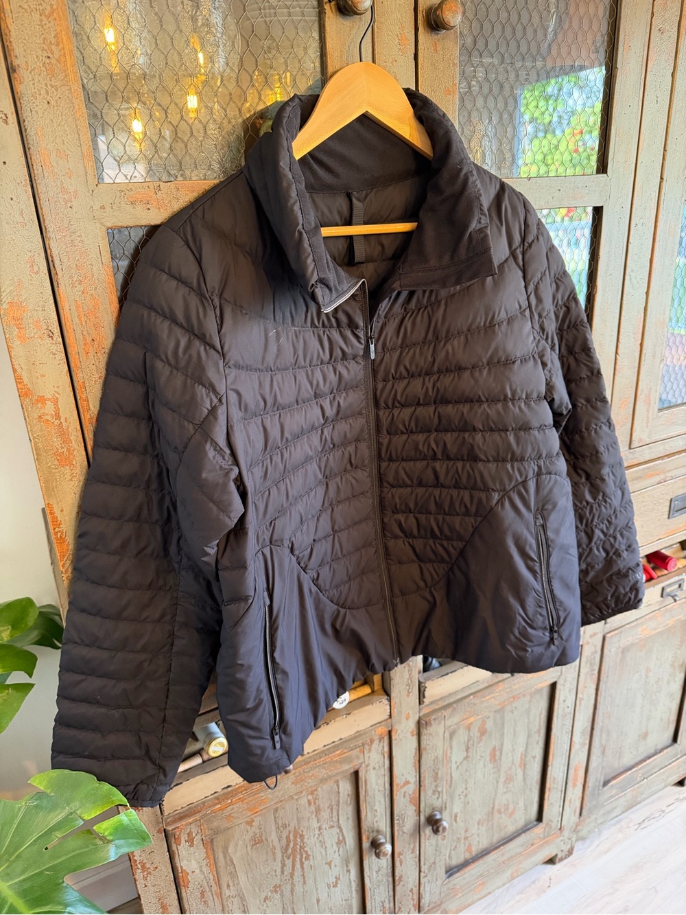 lululemon athletica Black Quilted Puffer Jacket